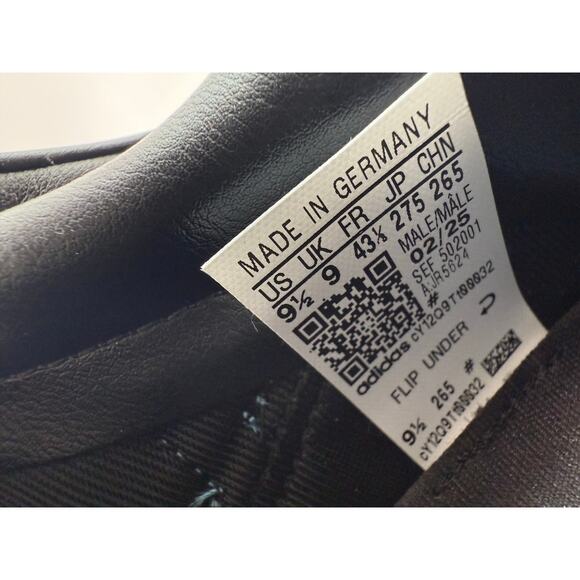 Kith × Adidas Predator Mania Mens Sz 9.5 Black Blue Silver Soccer Cleats JR5624 - Picture 10 of 12